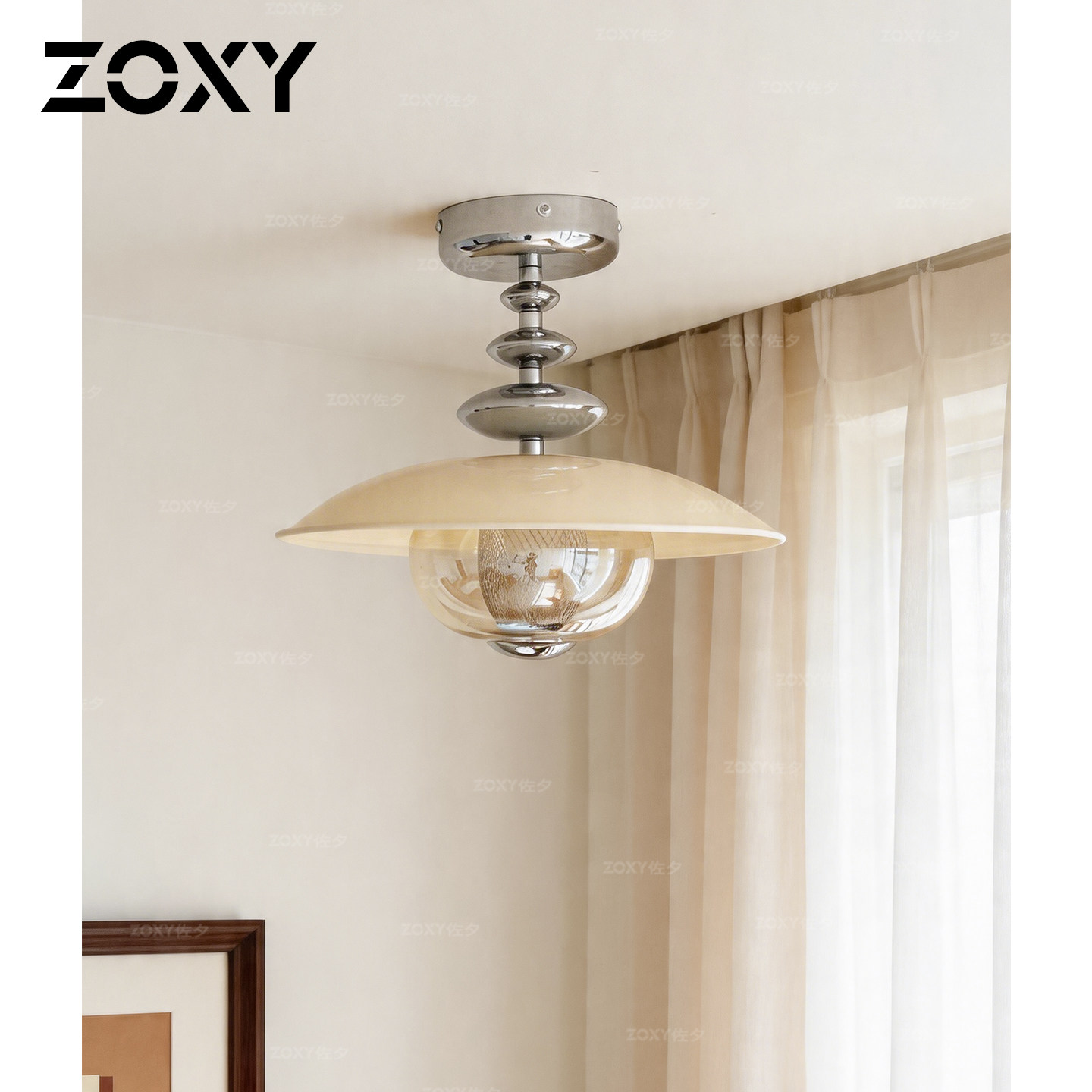zoxy+led光源+法式复古+过道