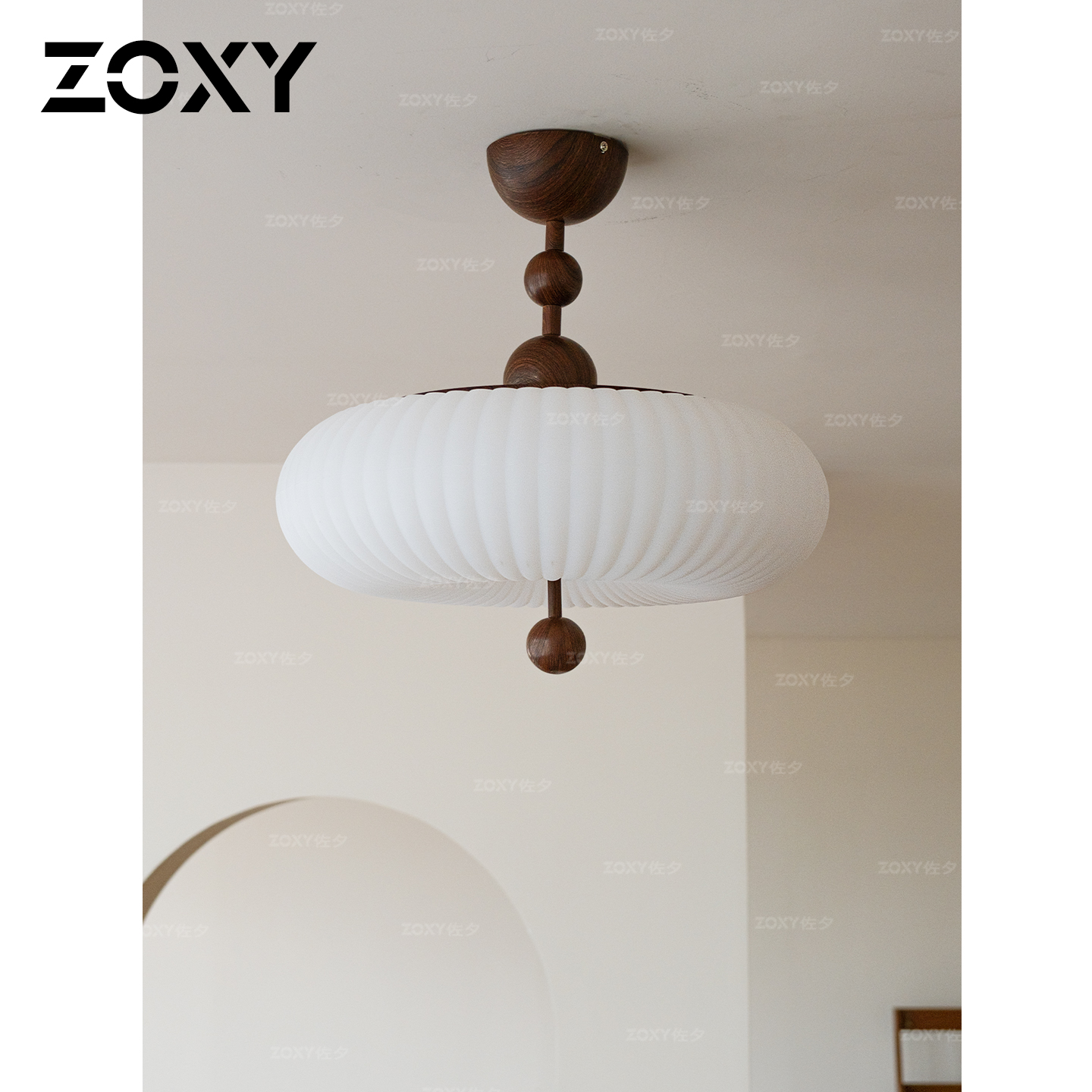 zoxy法式中古风卧室吊灯
