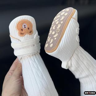 12个月男女婴儿软底防滑学步前鞋 防滑6 灯芯绒春8 1岁婴儿鞋 秋冬0