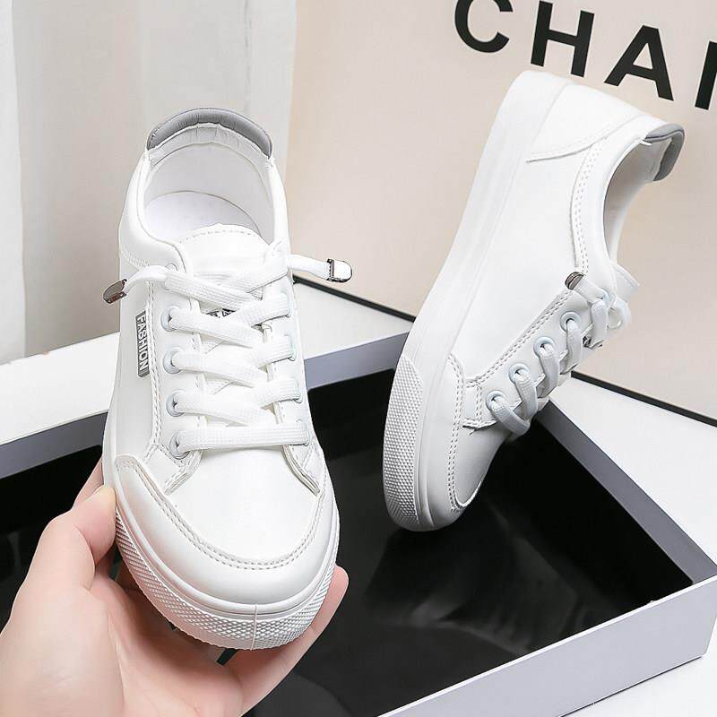 女士防滑休闲板鞋潮鞋小白鞋女爆款时尚百搭运动2026春秋季平底鞋