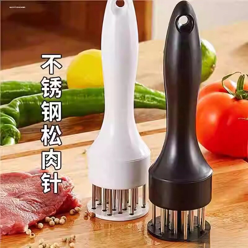 316L不锈钢牛排针插扣肉烧肉嫩肉图片