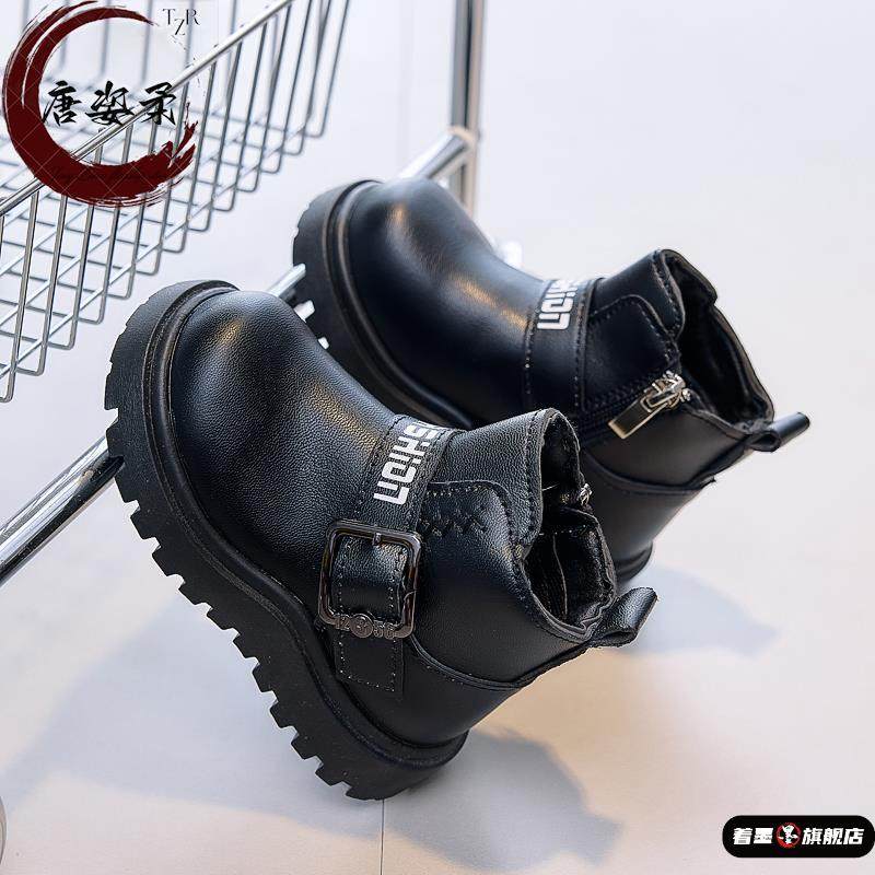 儿童马丁靴2025新款春秋女童皮靴宝宝鞋子英伦风短靴女孩冬季靴子