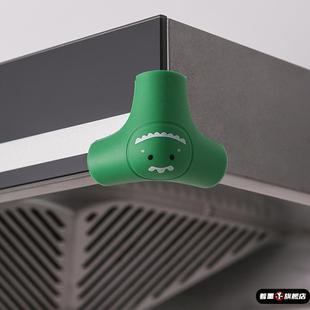 抽油烟机防撞神器家用家具护角防碰头防磕碰硅胶垫厨房桌子保护贴