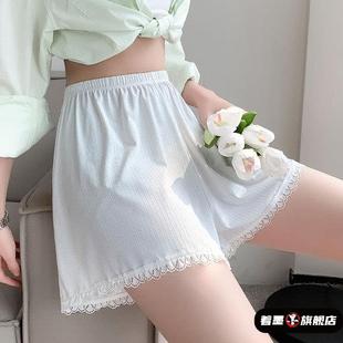 女士打底裤 薄款 中式 防走光汉服安全短裤 裙子马面裙内衬裤 无痕内裤
