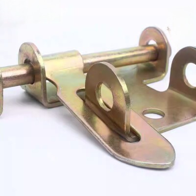 大门栓焊接铁门栓大门双开门左右门扣老式门锁门栓子门扣铁门插销