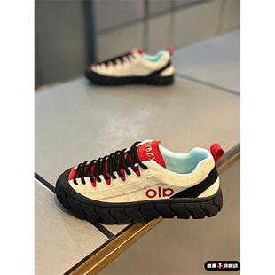 翻毛皮男鞋2026春季新款欧洲站运动休闲皮面板鞋厚底防滑工作潮鞋