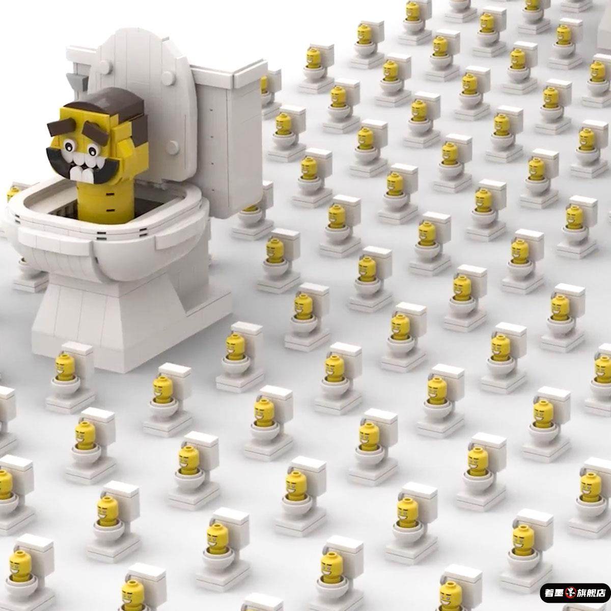 寄生马桶人vs军团积木和监控人蜘蛛玩具泰坦音响电视人摄像头男孩,模玩/动漫/周边/娃圈三坑/桌游,文化/体育周边,淘宝优惠券,粉丝福利购,淘宝优惠卷