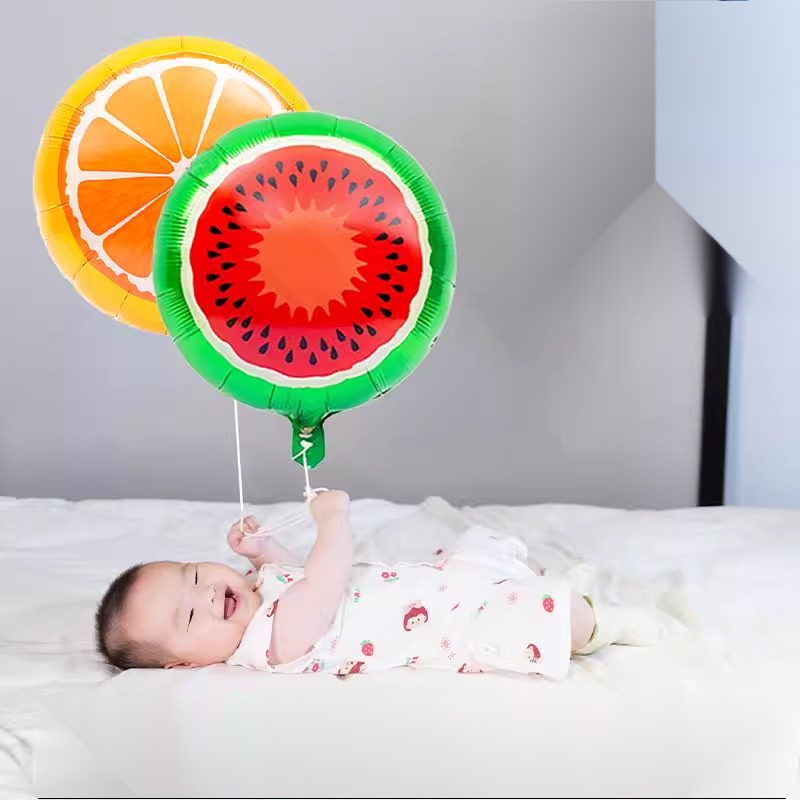 婴儿卡通气球小孩月龄绑腿61802