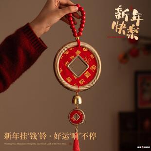 2026新年大门装饰挂件马年春节新款入户门挂饰过年家用福字装饰品