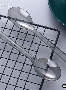 一次勺子单独包装加厚塑汤勺外卖打包勺匙食料品级甜品小性04114