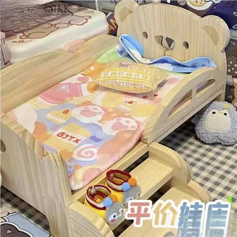 棉花娃娃娃屋床家具用品男女公仔玩偶小床20cm厘米便宜可爱