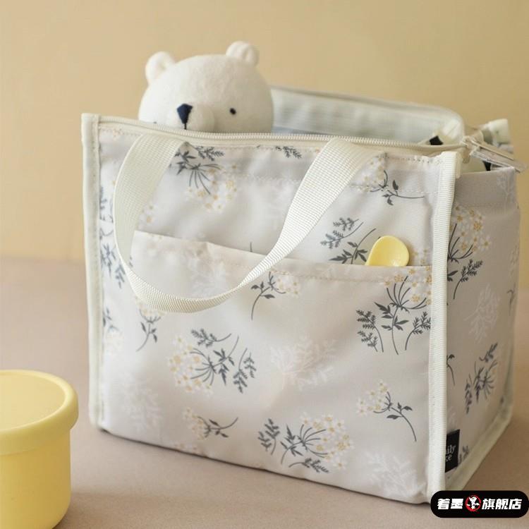 小清新简约保温包户外手提包PEVA加厚保温袋