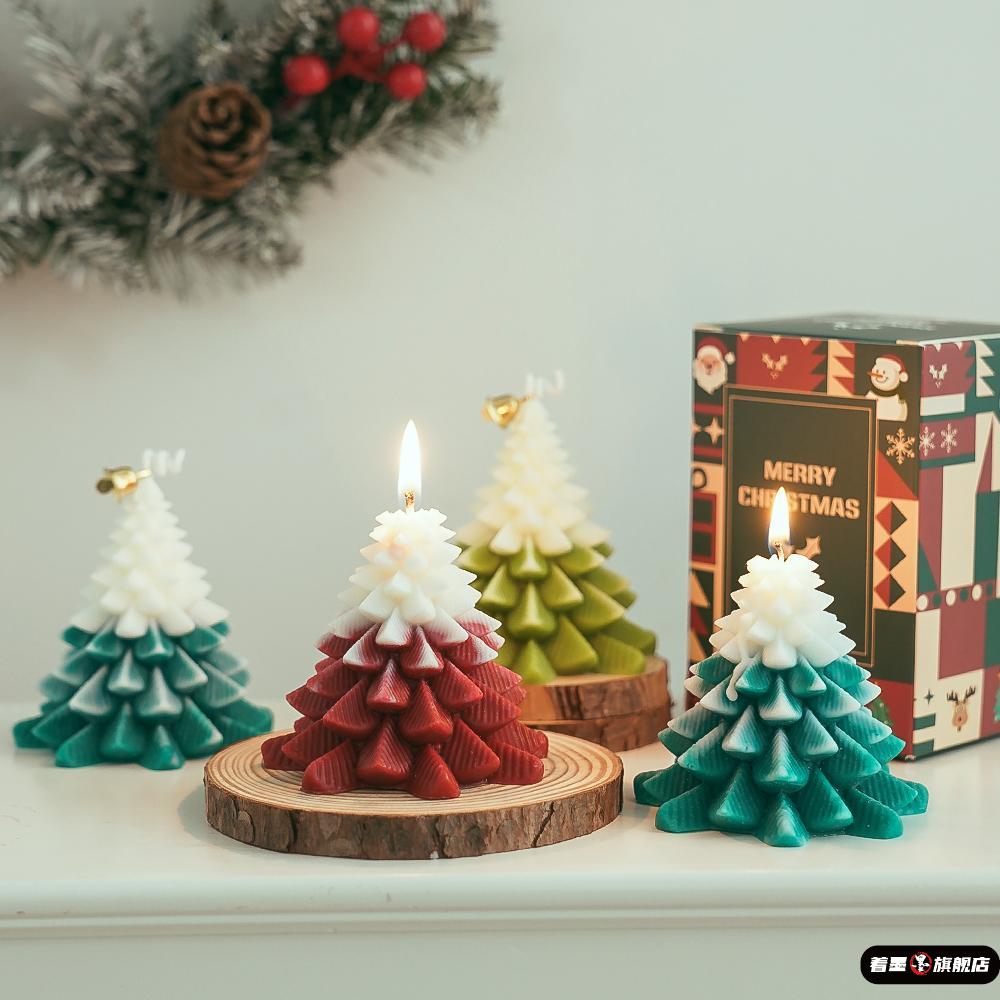 圣诞节创意香薰蜡烛diy装饰摆件结婚伴手礼浪漫礼物结婚伴手礼盒