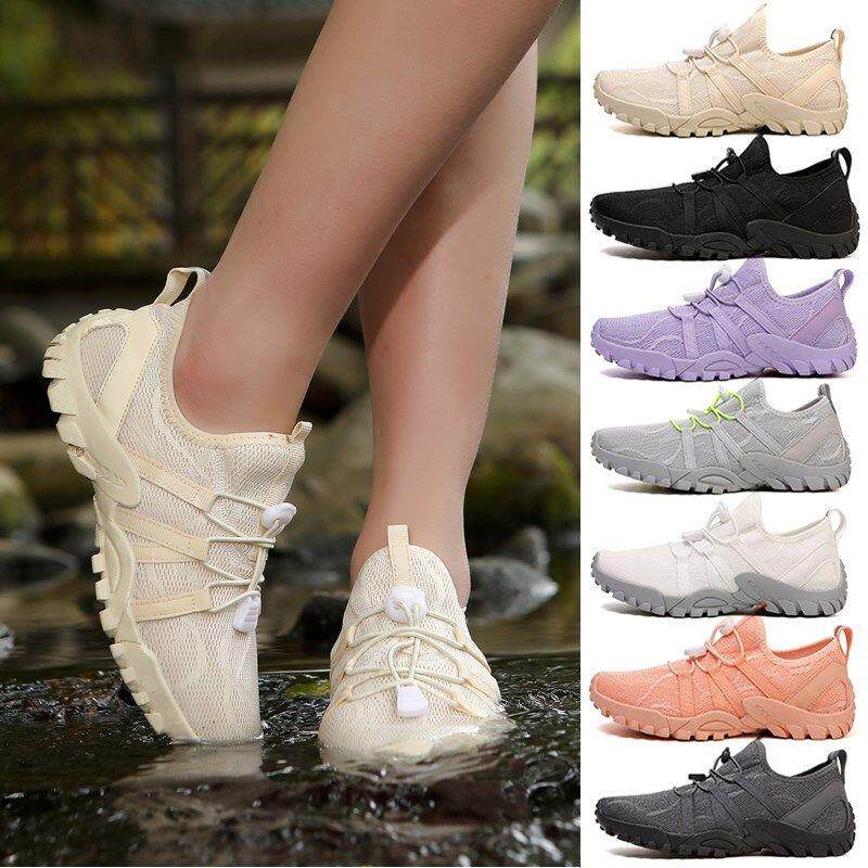 男士户外速干溯溪鞋登山鞋防滑耐磨徒步探险钓鱼鞋防割漂流涉水鞋