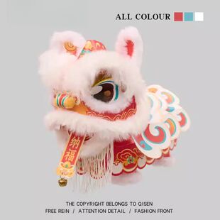 元宵节儿童手工diy狮子灯笼国潮醒狮材料包发光古风花灯2026款新