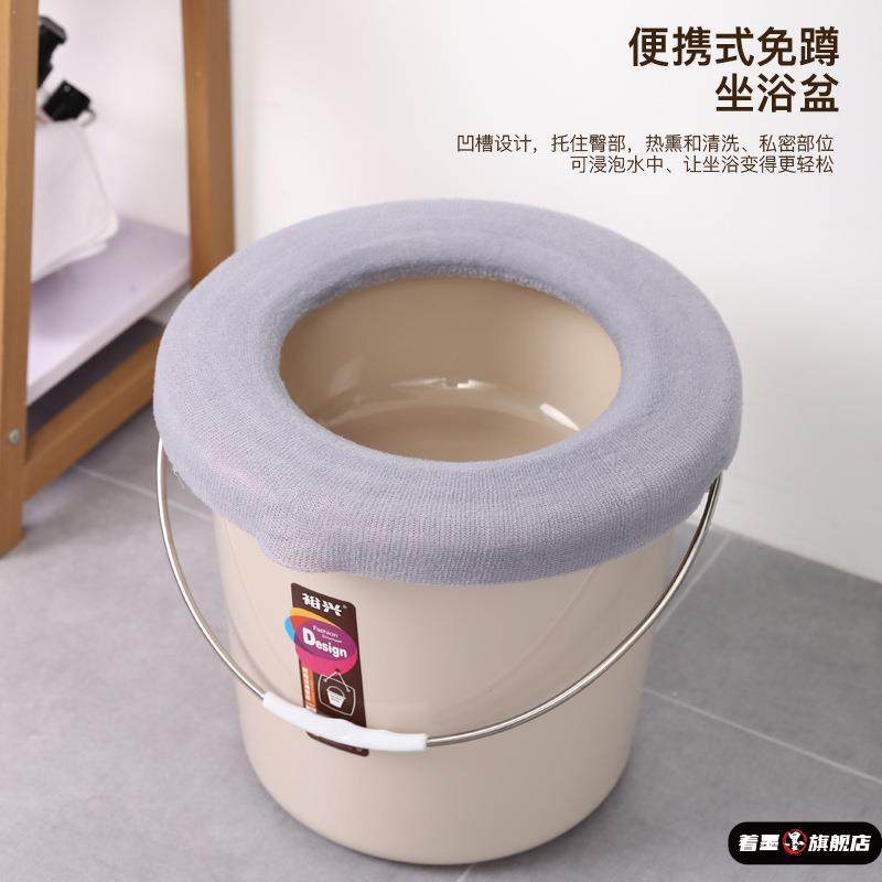 老人移动马桶坐便器尿桶家用孕妇女成人痰盂