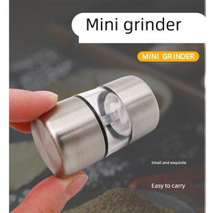 新款迷你研磨器手动胡椒瓶胡椒磨花椒现磨不锈钢磨芯研磨瓶调料瓶