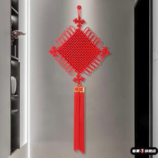 2026新款玄关中国结挂件客厅红色装饰新年中国春节平安结同心结