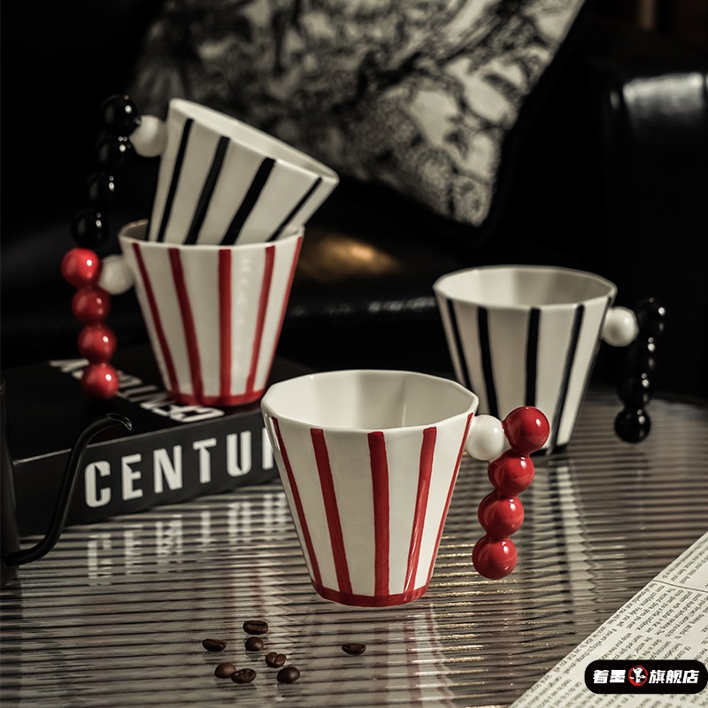 马克杯陶瓷杯家用水杯女士精致咖啡杯情侣杯