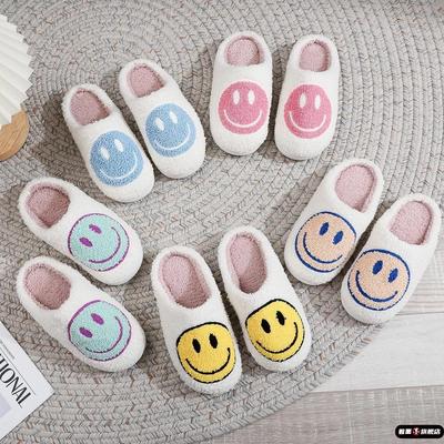 冬天拖鞋儿童家居鞋室内加厚加绒棉拖女童外穿毛毛鞋新款中童毛拖