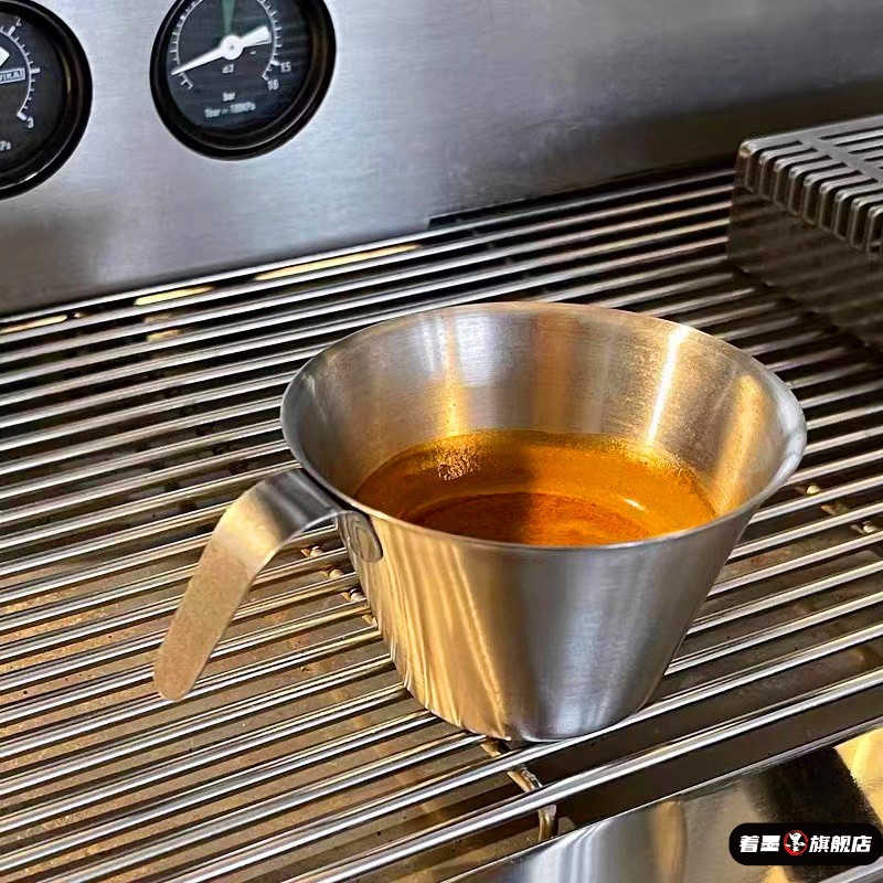 不锈钢咖啡萃取杯304量杯意式浓缩盎司 espr