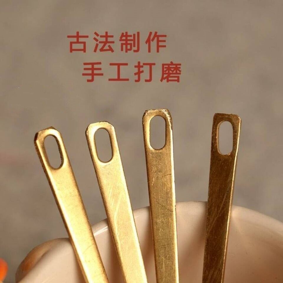 端午传统裹粽子针包粽子专用针大号不锈钢穿无绳包粽子的针大孔针