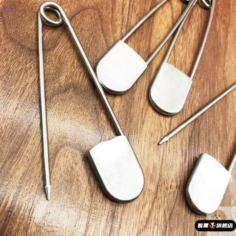 304不锈钢加大号别针加厚款钢丝大别针扣安全保险扣针床单被套固定针包头洗衣房干洗店大扣针回纹针锁针防滑,文具电教/文化用品/商务用品,别针/回形针,淘宝优惠券,粉丝福利购,淘宝优惠卷