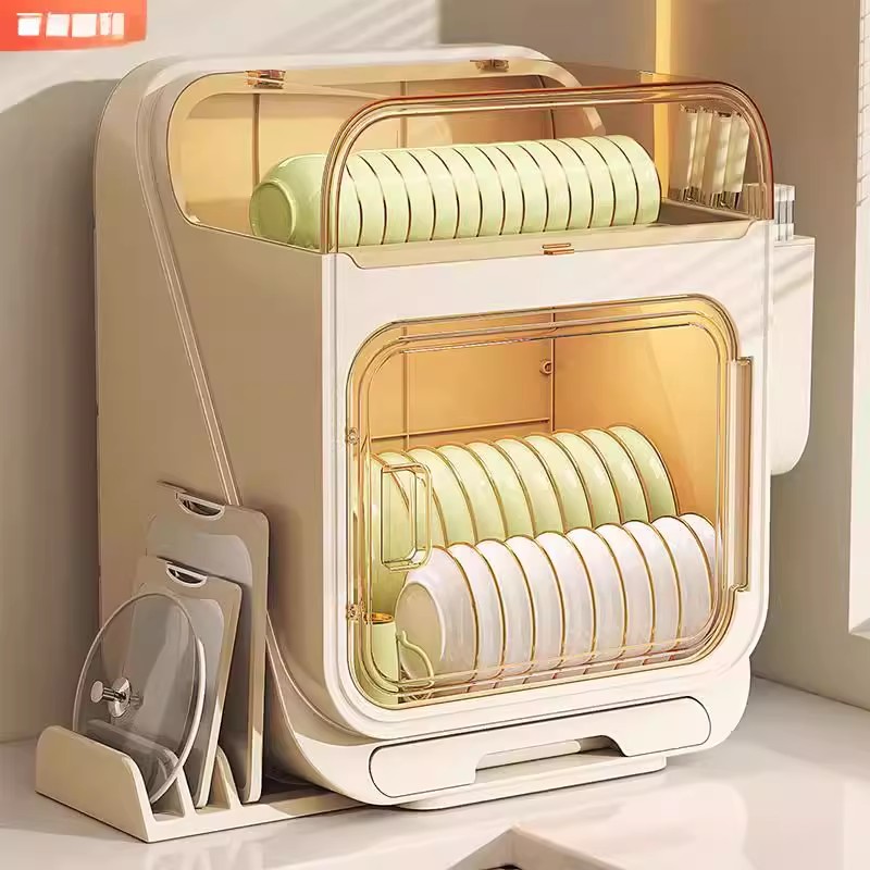 碗碟收纳架碗柜装碗收纳盒家用厨房碗筷置物