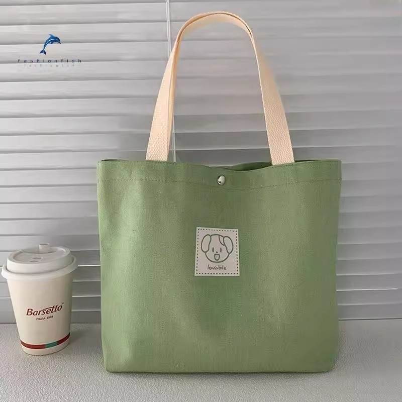出门上班小拎包高级感杂物帆布包轻便小拎袋