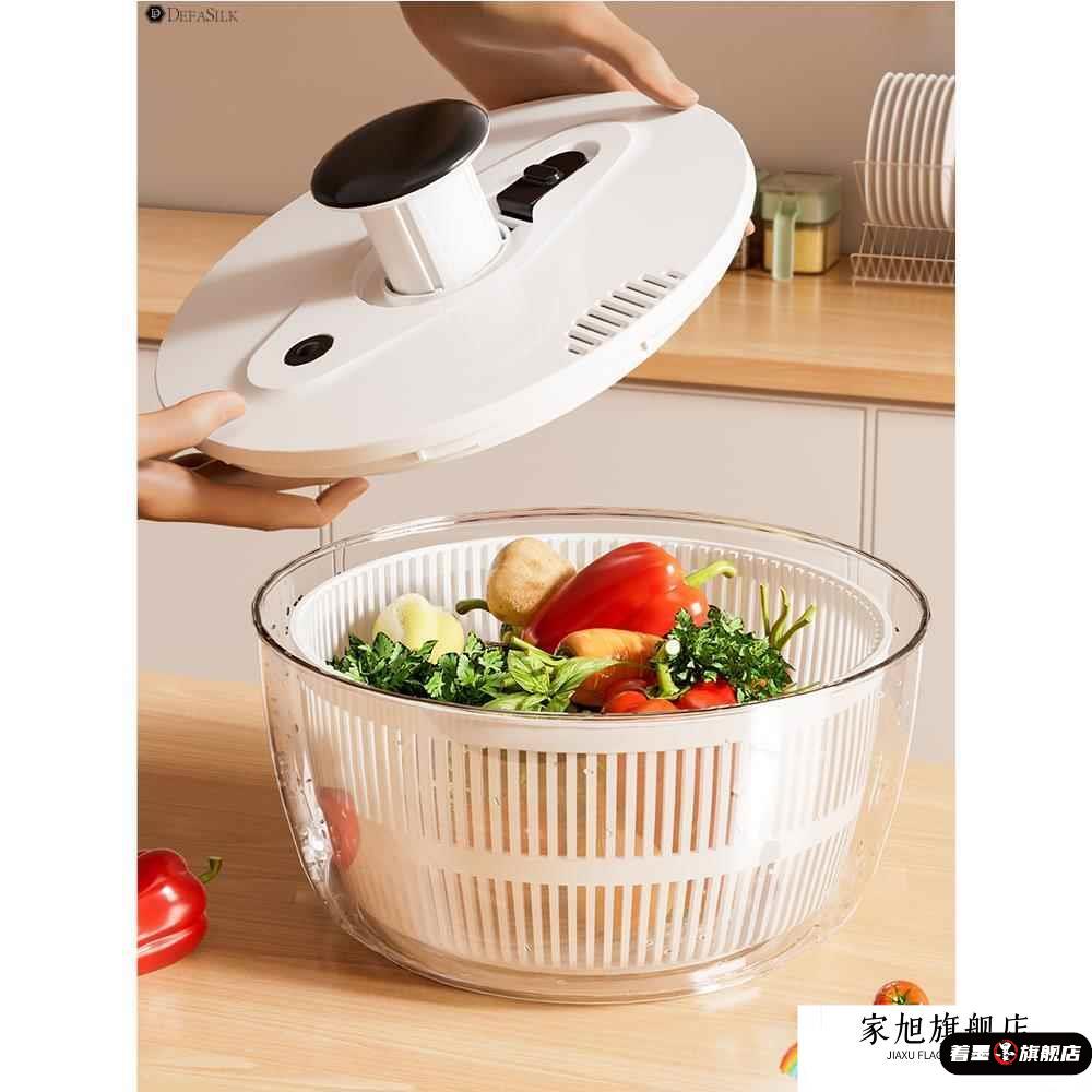 脱水器蔬菜脱水器家用手动沙拉脱水机果蔬甩