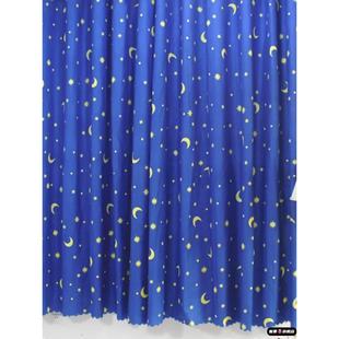 一片式打孔窗帘挂布简易遮光出租房穿管卧室窗帘杆轨道挂钩免打孔