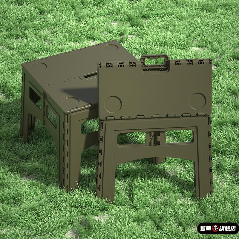 户外折叠桌便携式塑料桌子简易餐桌学习书桌宝宝画画写字台餐桌凳