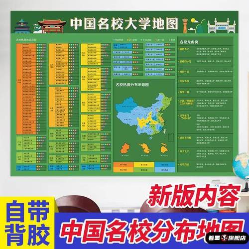 985211重点高校分布图中国大学墙