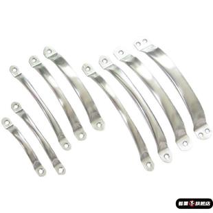 菜板不锈钢把手配件提手砧板拉手砧板扣园型粘板门菜墩多功能大全