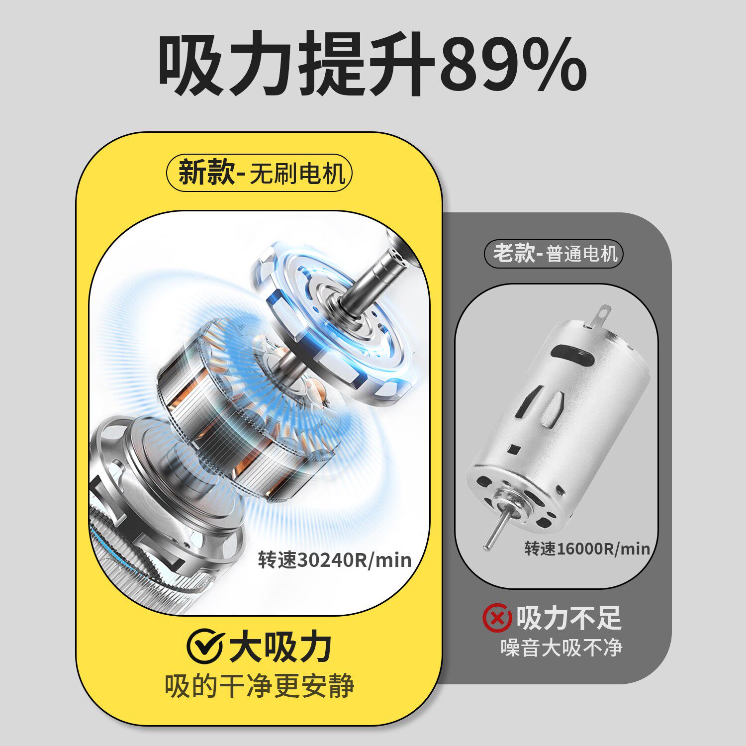 小学生桌面橡皮屑吸尘器擦大吸力学生清洁机手持快充电usb键盘清洁