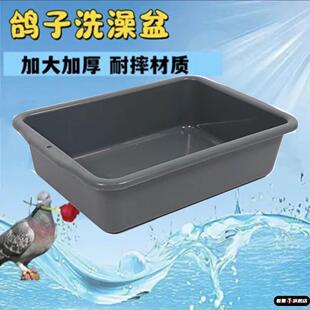 鸽子洗澡专用盆赛鸽信鸽大号澡盆浴盆鸽子用品用具鸽具栖架站架