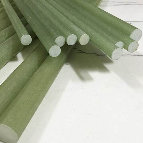 .水绿色玻纤棒环氧树脂棒玻璃纤维棒FR4圆棒绝缘棒材 生产任意长