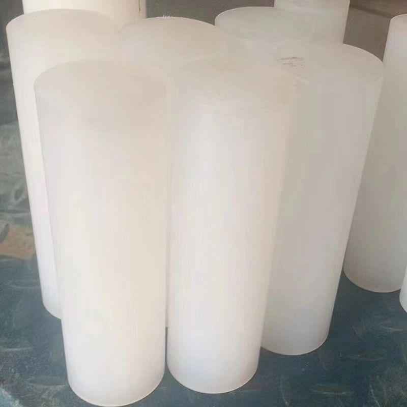 .PFA棒耐低温白色聚全氟乙烯圆棒耐酸碱PVDF半透明耐腐蚀PCTFE