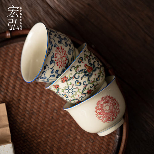 陶瓷复古个人专用高档功夫茶具