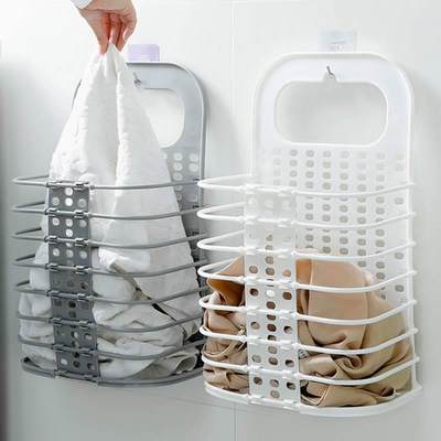 xxp脏衣篮可折叠家用浴室脏衣篓收纳筐子卫生间装衣服桶墙壁挂式