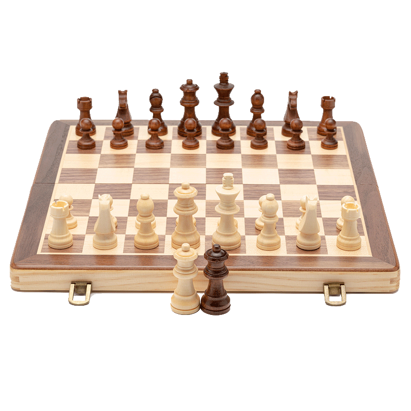 A&A CHESS/领御高档实木国际象棋磁性比赛专用棋盘豪华版便携学生