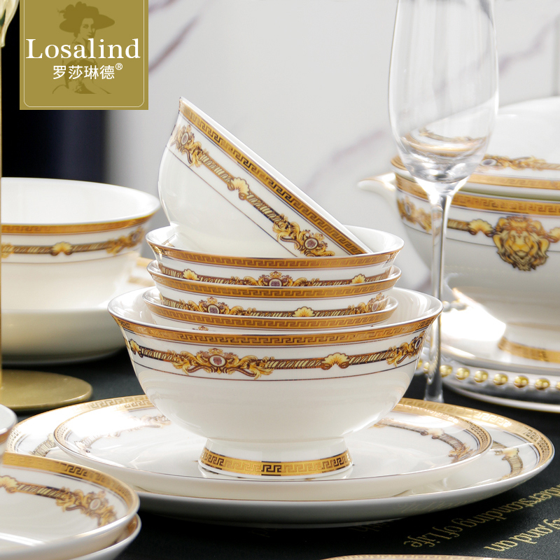 骨瓷4.5、6英寸高足饭碗面碗