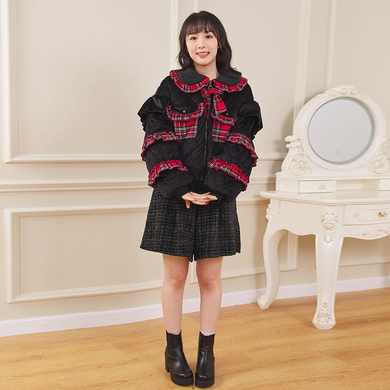 axesfemme聚酯纤维短款洛丽塔