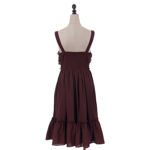 axesfemme Classical Frill 复古典雅纯色Lolita连衣裙LD341X07S