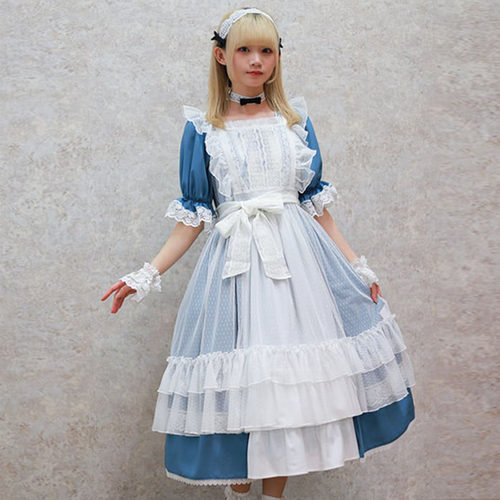 axesfemme女士lolita围裙