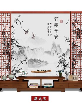 Dongyang wood carvings solid wood lattice antique doori and