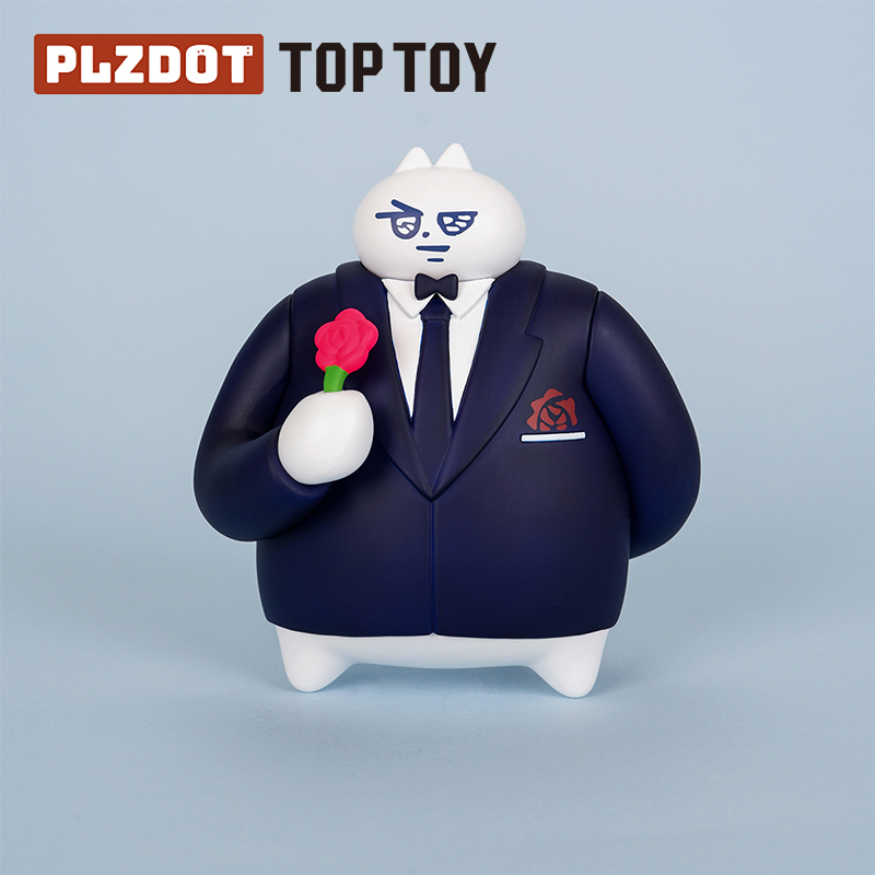 TOPTOY领结猫“我这样的小猫咪”系列盲盒公仔可爱女生生日礼物
