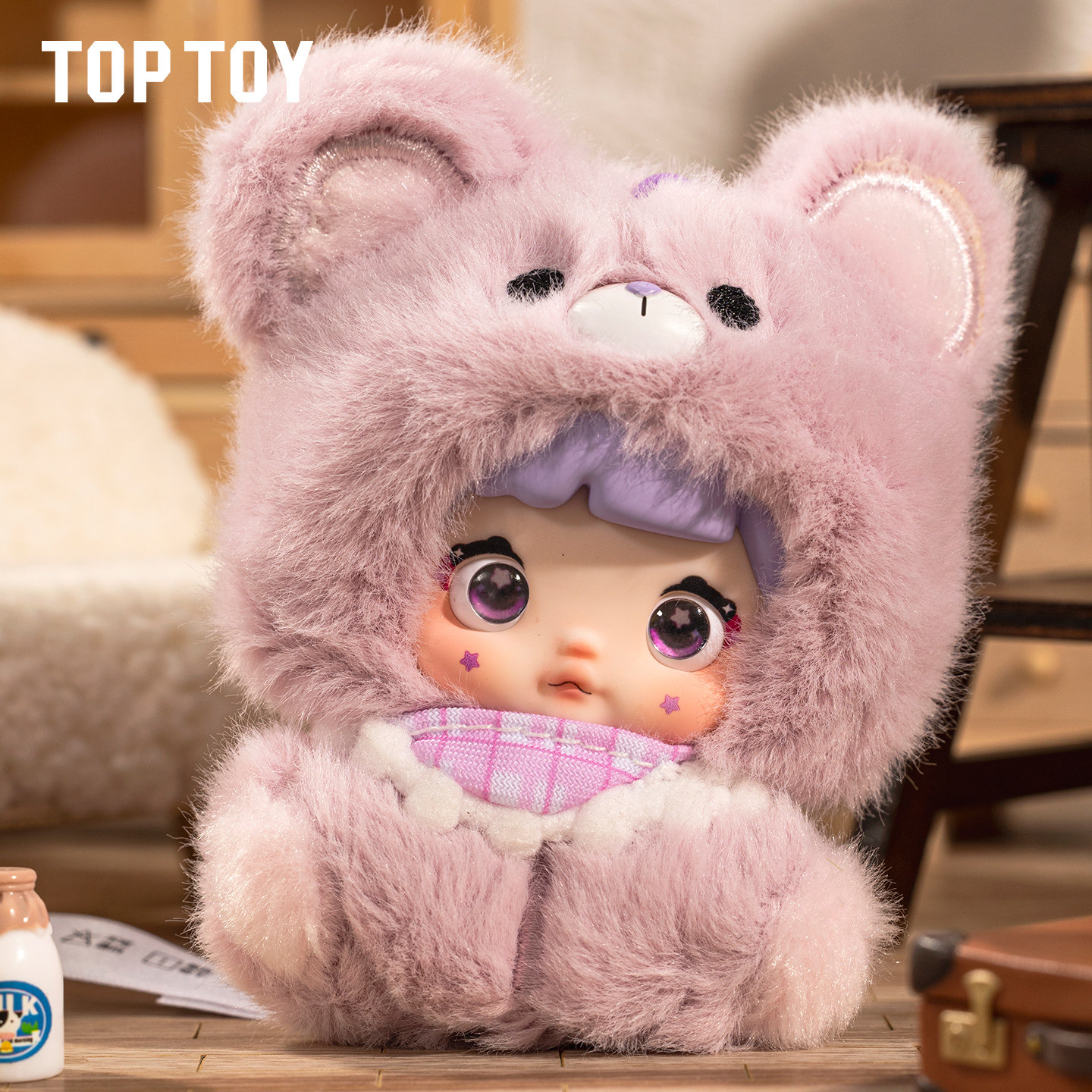 TOPTOYNommi糯米儿米宝系列毛绒盲盒可爱桌面摆件生日挂件礼物,模玩/动漫/周边/娃圈三坑/桌游,潮玩盲盒,淘宝优惠券,粉丝福利购,淘宝优惠卷