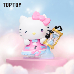 TOPTOY三丽鸥家族时空乐章系列手办盲盒库洛米hellokitty礼物摆件