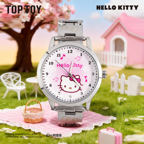 TOPTOY HelloKlitty约会手表系列盲盒儿童电子表学生联名款礼物